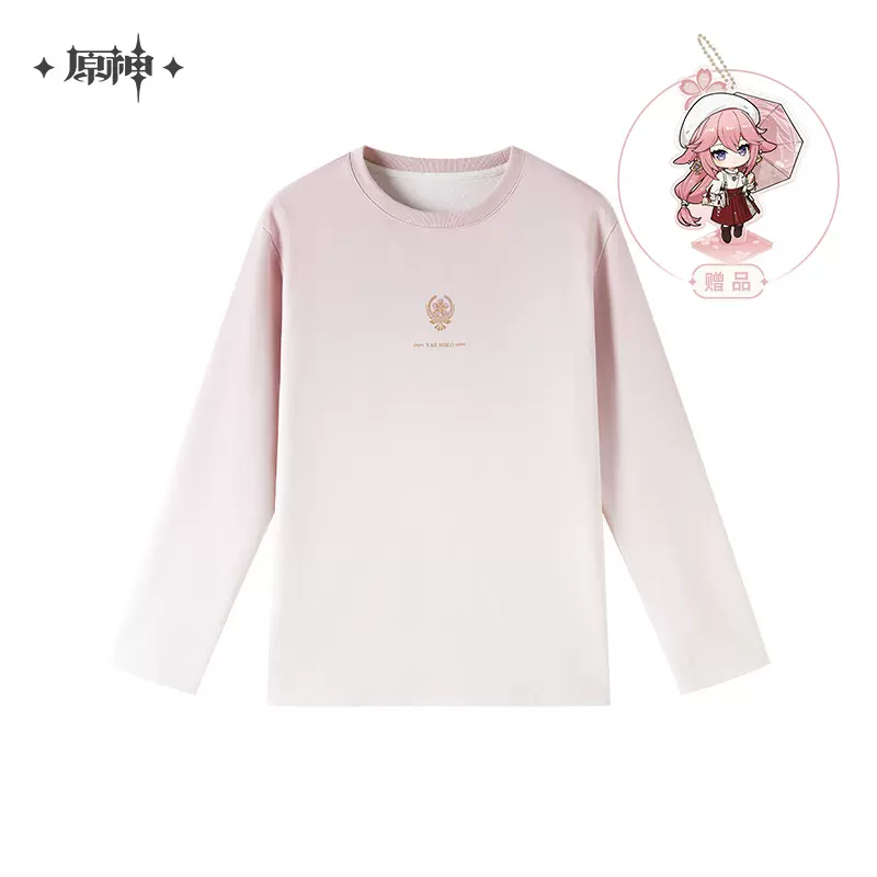 Genshin Impact Yae Miko Impression Series Gradient Long-Sleeved T-shirt