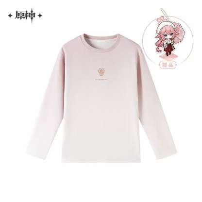 Genshin Impact Yae Miko Impression Series Gradient Long-Sleeved T-shirt