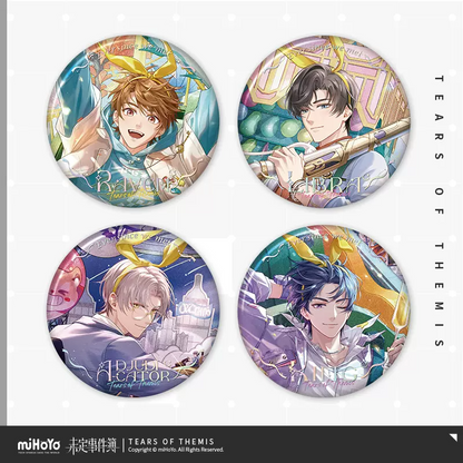 Tears of Themis 4th Anniversary Series Tinplate Badge