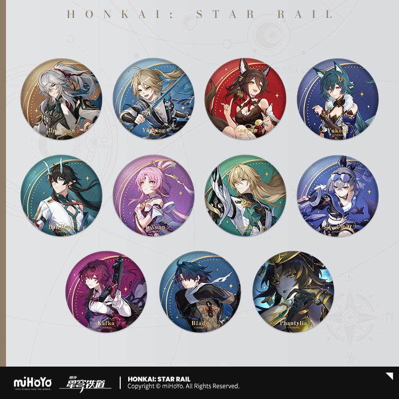 Honkai: Star Rail Interstellar Journey Series Tinplate Badge