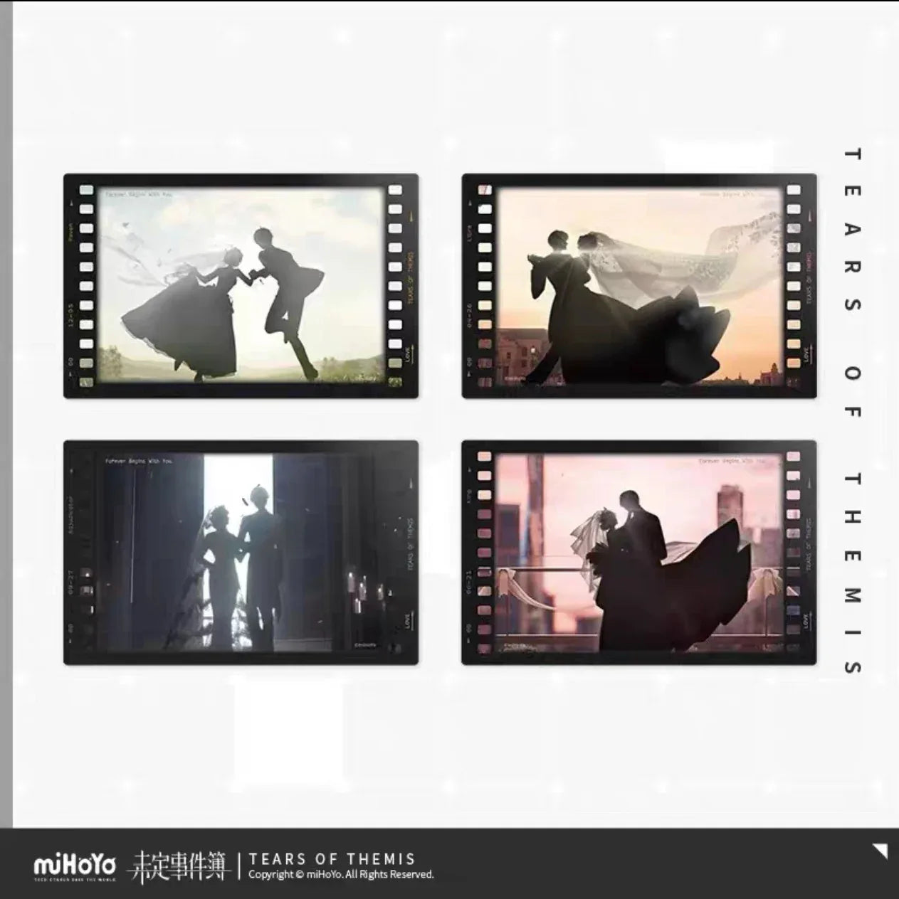 Tears of Themis Forever Begins With You Ver. Transparent Card Set (Not For Sale)