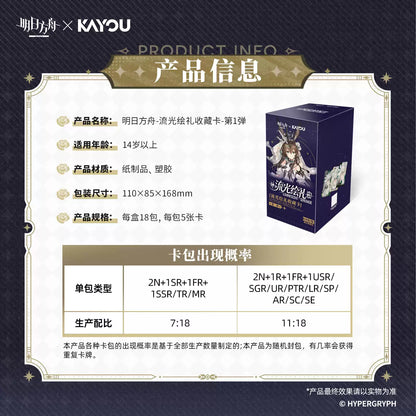 Arknights x KAYOU Pearlescent Pageantry Themed Reflections Collection Card Mystery Box