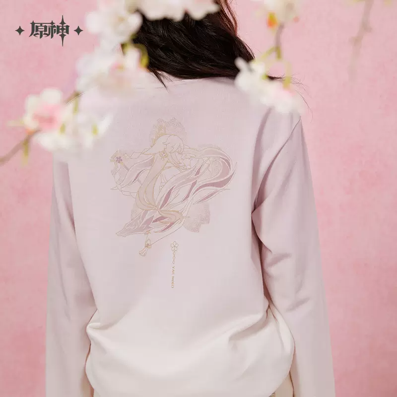 Genshin Impact Yae Miko Impression Series Gradient Long-Sleeved T-shirt