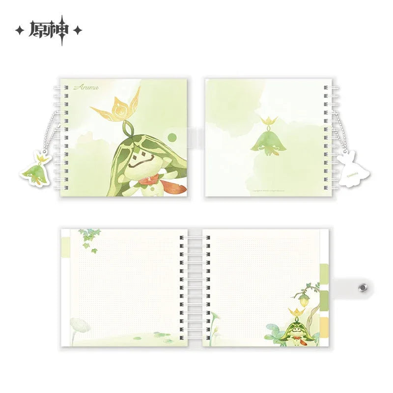 Aranara Series Stationery Genshin Impact Arama Notebook ACG Go Anime www.acg-go.com Aranara, Genshin Impact