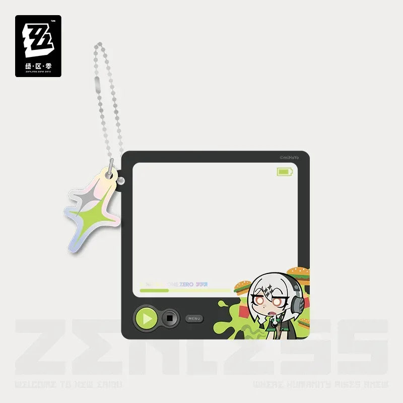 Zenless Zone Zero Sparkling Wonderland Series Chibi Acrylic Group Photo Card Anby Demara ACG Go Anime www.acg-go.com Anby Demara, Art Decor, Asaba Harumasa, Astra Yao, Belle, Ellen Joe, hertz Cloth, Hoshimi Miyabi, Wise, Zenless Zone Zero
