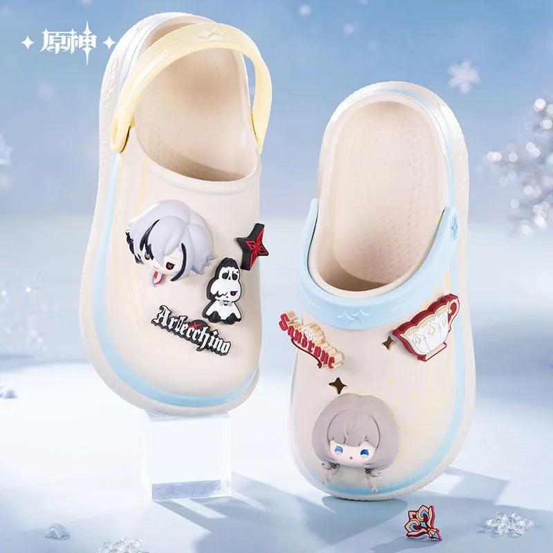 Genshin Impact Aurora Party Series DIY Soft Rubber Decoration Set