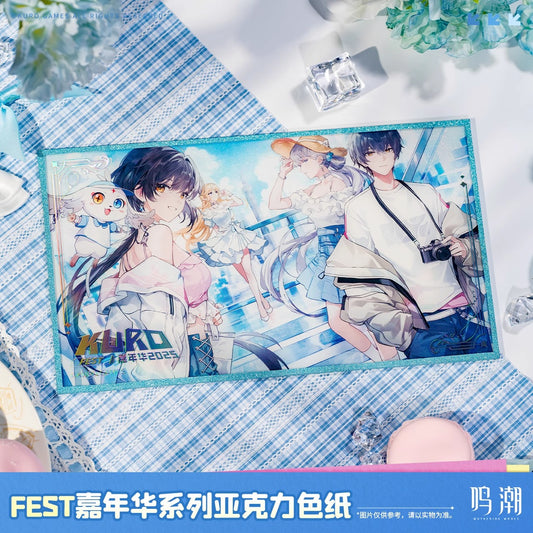 FEST Carnival Series Acrylic Shikishi Cardboard (Rover, Jinhsi, Cartethyia)