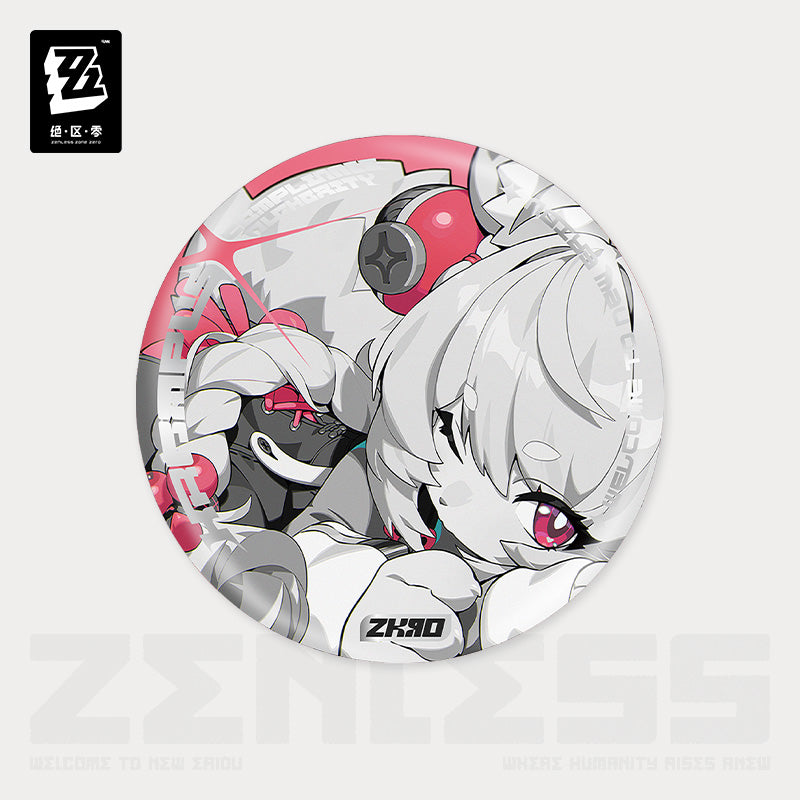 Zenless Zone Zero Mindscape Cinema Series Krampus Reflective Badge