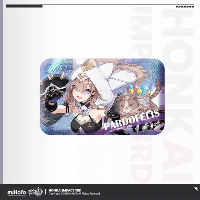 Honkai Impact 3rd Flame Chasers Series Character Badge Pardofelis ACG Go Anime www.acg-go.com Aponia, Badge, Eden, Elysia, Elysia Herrscher of Human: Ego, Griseo, Mobius, Pardofelis, Vill-V