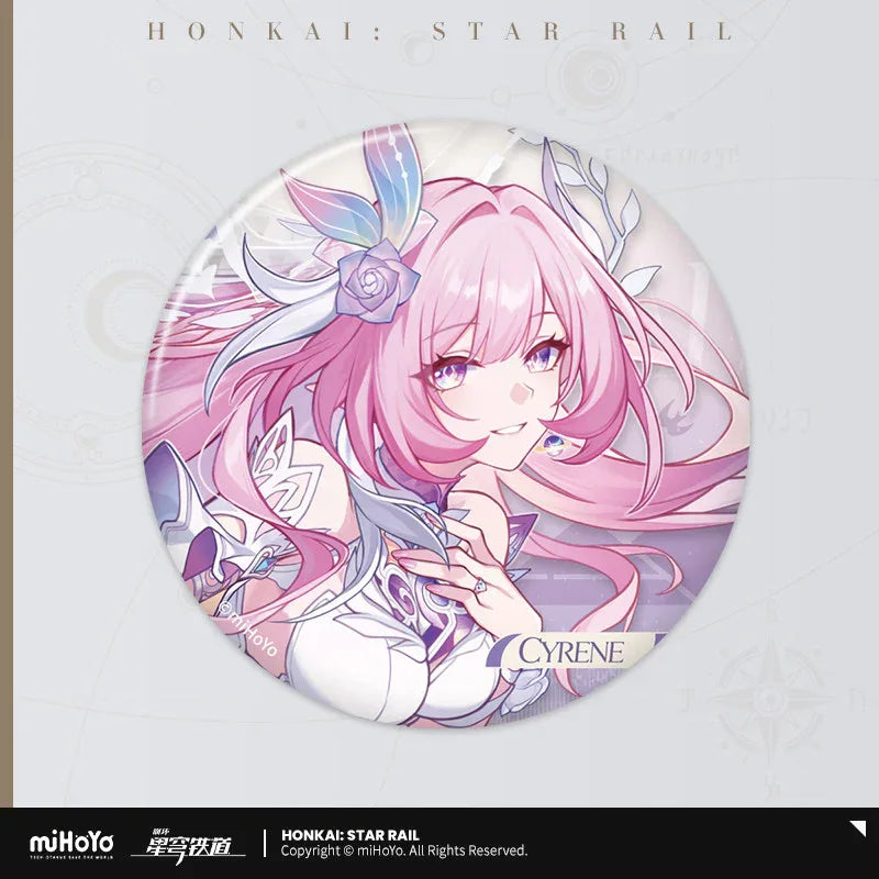 Honkai: Star Rail Interstellar Journey Series Tinplate Badge Vol 2