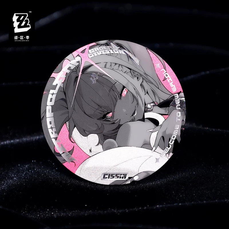 Zenless Zone Zero Mindscape Cinema Series Metropolitan Order Division Reflective Badge