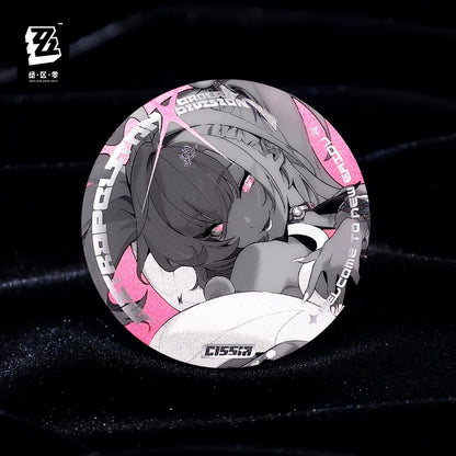 Zenless Zone Zero Mindscape Cinema Series Metropolitan Order Division Reflective Badge