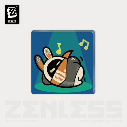En-Nah Stroll Series Bangboo Acrylic Refrigerator Magnet