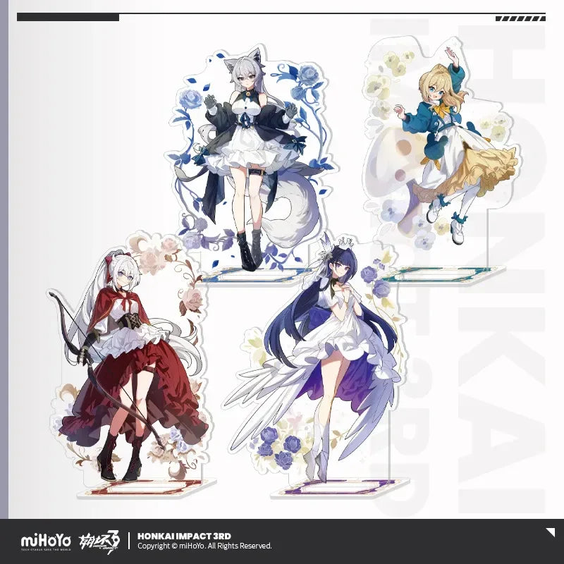 Fanglin Mengyao Series Acrylic Stand Honkai Impact 3rd Bronya ACG Go Anime www.acg-go.com Bronya, Durandal, Kiana, Raiden Mei, Stand