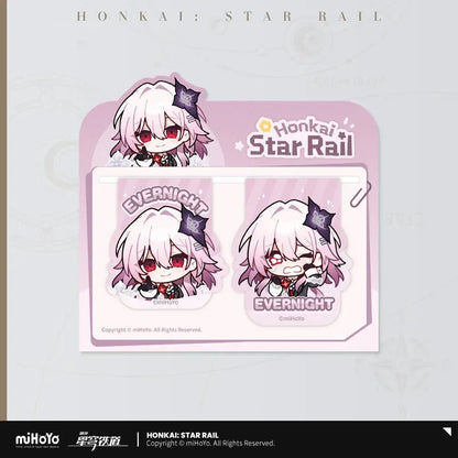 Honkai: Star Rail Pom-Pom Exhibition Series Soft Magnetic Bookmark Set