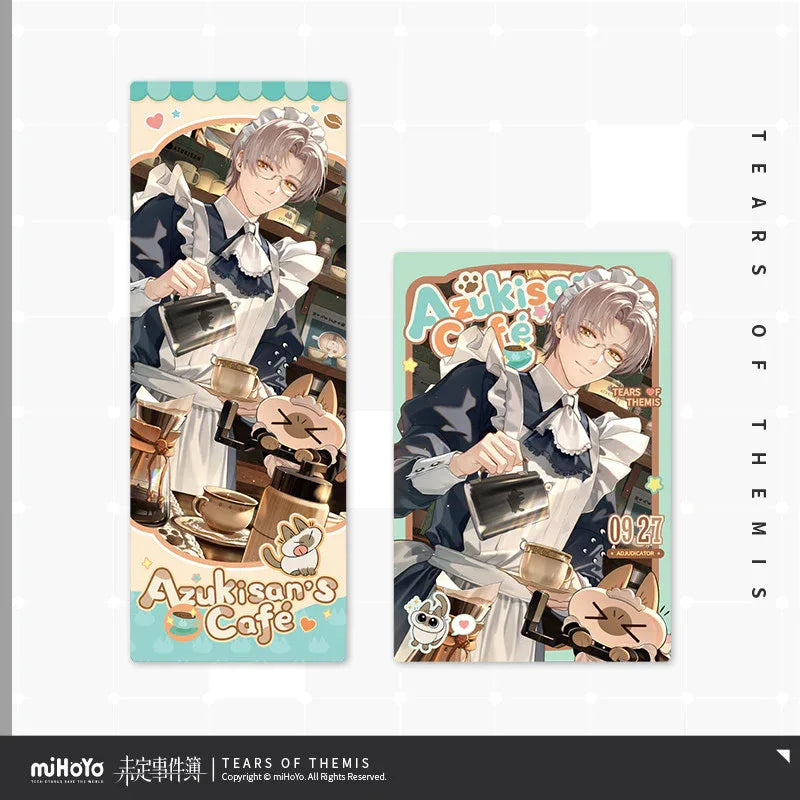 Tears of Themis Love at Azukisan's Café Series Commemorative Card & Commemorative Ticket Set Vyn Richter ACG Go Anime www.acg-go.com Art Decor, Artem Wing, Luke Pearce, Marius von Hagen, Tears of Themis, Vyn Richter