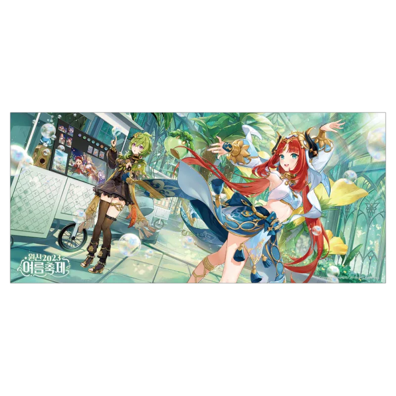 Summer Festival 2023 Series Acrylic Block / Mouse Pad / Beach Towel Genshin Impact Mouse Pad ACG Go Anime www.acg-go.com Collei, Gaming Mouse Pad, Household, Nilou