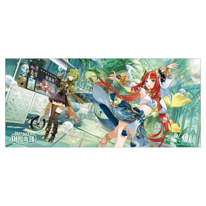 Summer Festival 2023 Series Acrylic Block / Mouse Pad / Beach Towel Genshin Impact Mouse Pad ACG Go Anime www.acg-go.com Collei, Gaming Mouse Pad, Household, Nilou