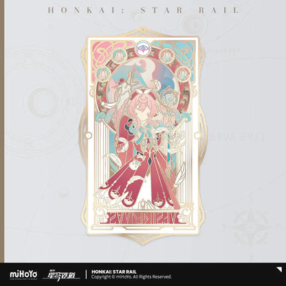 Honkai: Star Rail As I Wrote Series Metal Bookmark