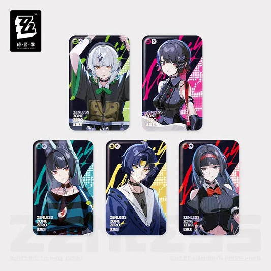 Sparkling Wonderland Series Square Tinplate Badge Zenless Zone Zero Asaba Harumasa ACG Go Anime www.acg-go.com Anby Demara, Asaba Harumasa, Astra Yao, Badge, Ellen Joe, Hoshimi Miyabi, Zenless Zone Zero
