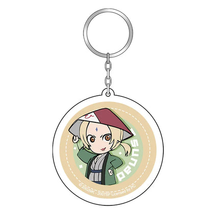 Keychain (Circle) Naruto Tsunade ACG Go Anime www.acg-go.com Hatake Kakashi, Naruto Uzumaki, Pendant & Keychain, Sasuke Uchiha