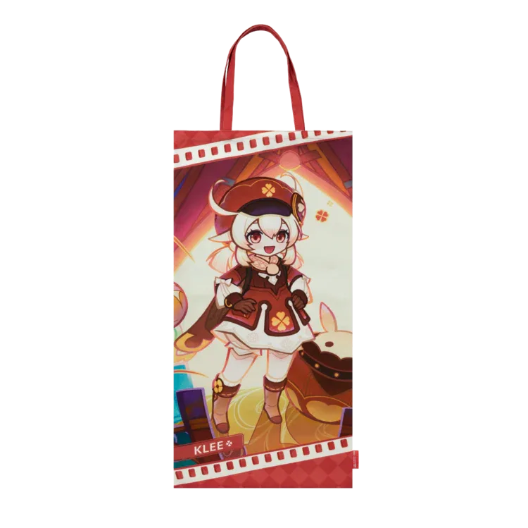 Genshin Impact x Wanda Film "Magic Screen Journey: A Date with Light and Shadow" The 92cm Standout Tote Bag Klee - C ACG Go Anime www.acg-go.com Apparel, Bag, Genshin Impact, Klee