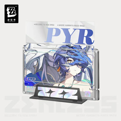 Zenless Zone Zero Mindscape Cinema Series Proxy/Phaethon Compliance Authority Framed Acrylic Insert Set