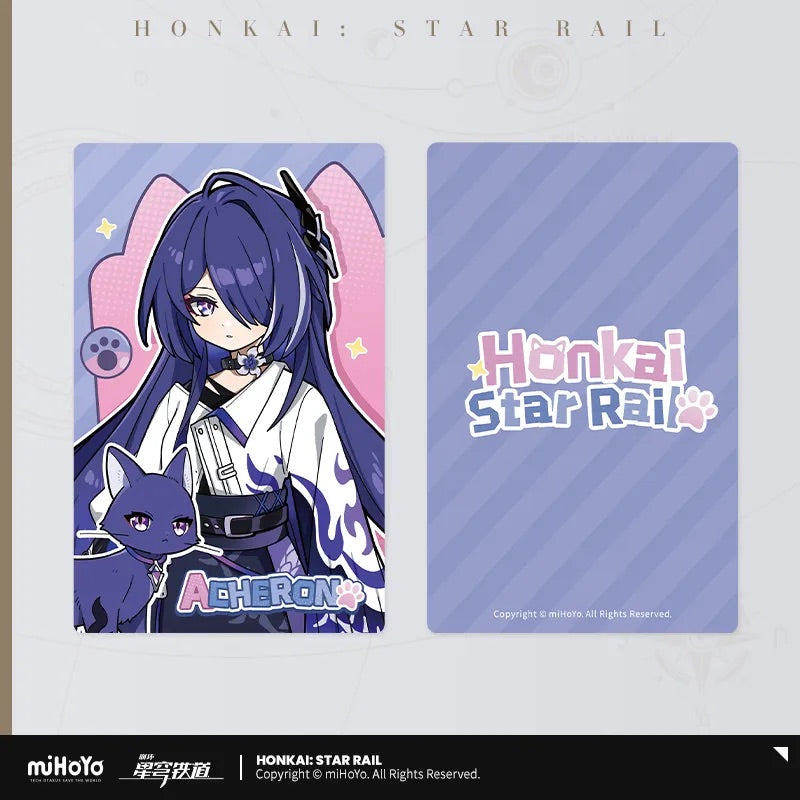 Little Cat Series Laser Collectible Tickets