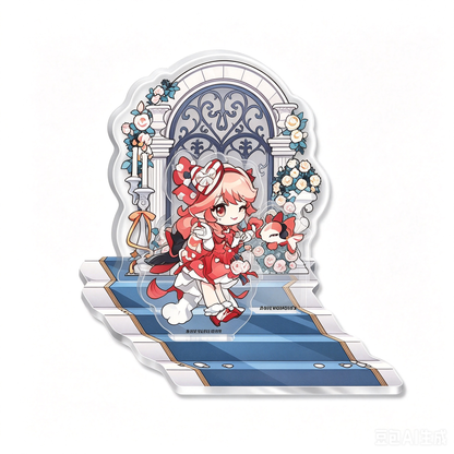 Arknights x KAYOU Pearlescent Pageantry Themed Chibi Character Acrylic Stand