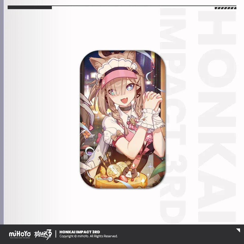 Honkai Impact 3rd Birthday Greeting Series Tinplate Badge