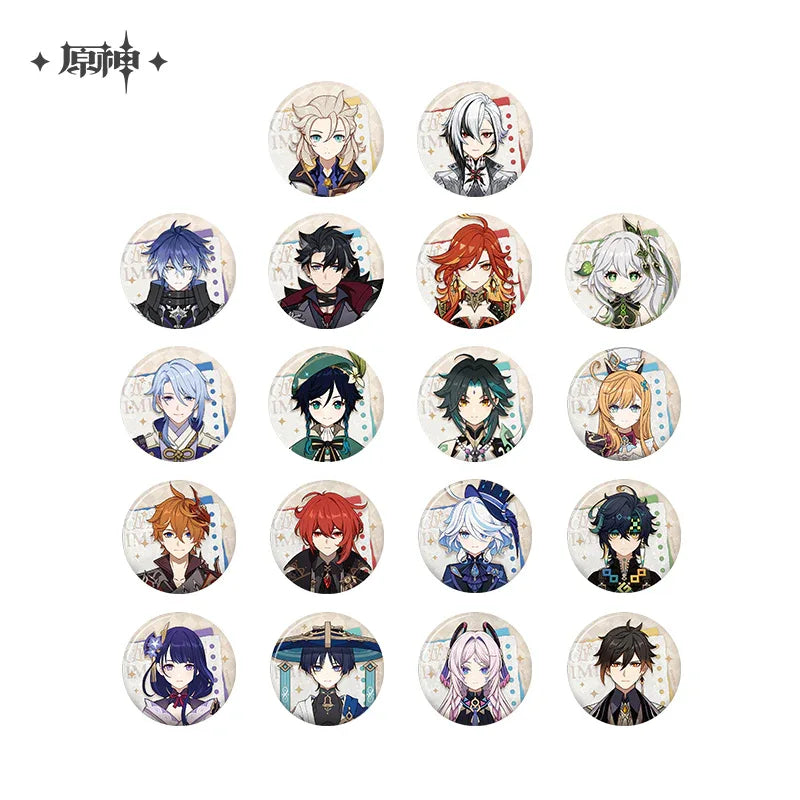 Time Collecting Box Series Badge Genshin Impact Citlali ACG Go Anime www.acg-go.com Albedo, Arlecchino, Badge, Citlali, Diluc, Escoffier, Flins, Furina, Genshin Impact, Kamisato Ayato, Kinich, Mavuika, Nahida, Raiden Shogun, Tartaglia, Venti, Wanderer, Wriothesley, Xiao, Zhongli