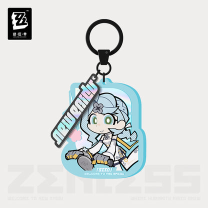New Eridu Series Obol Squad Chibi Acrylic Keychain