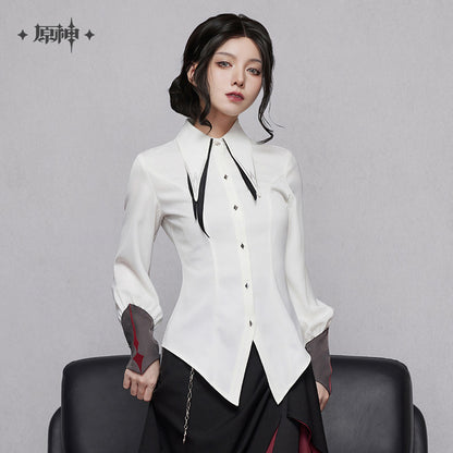 Arlecchino Theme Impression Series Tie-waist Shirt