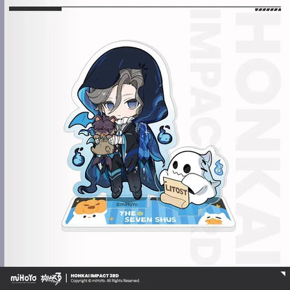 Honkai Impact 3rd The Seven Shus Night of Encounters Series Chibi Acrylic Stand Litost ACG Go Anime www.acg-go.com Ajita, Baiji, Honkai Impact 3rd, Lantern, Litost, Serapeum, Songque, Stand, Thelema