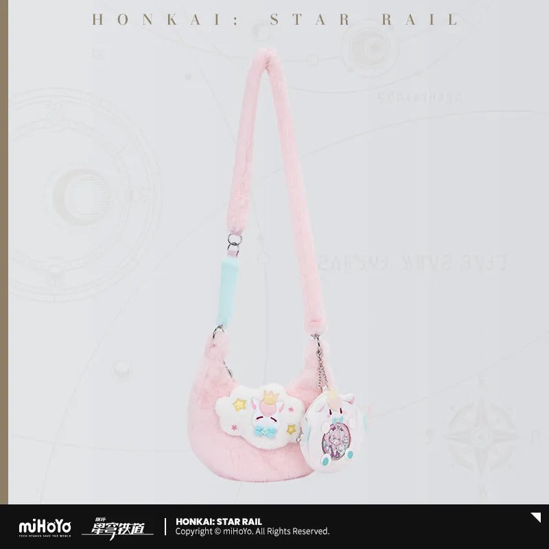 Honkai: Star Rail Hyacine Theme Impression Series Plush Crossbody Bag