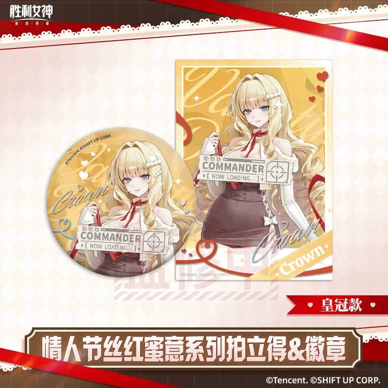 Goddess of Victory: Nikke 2026 Valentine's Day Series Polaroid and Badge Set