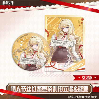 Goddess of Victory: Nikke 2026 Valentine's Day Series Polaroid and Badge Set