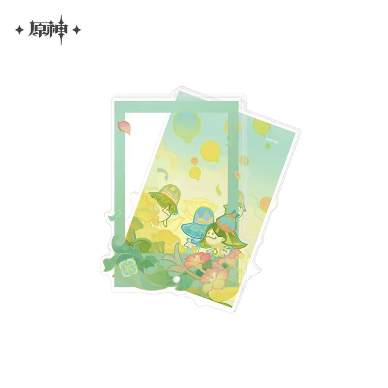 Genshin Impact Theme Series Acrylic Gu Mei Frame Chromatic Ode of Candies and Roses ACG Go Anime www.acg-go.com Art Decor, Genshin Impact