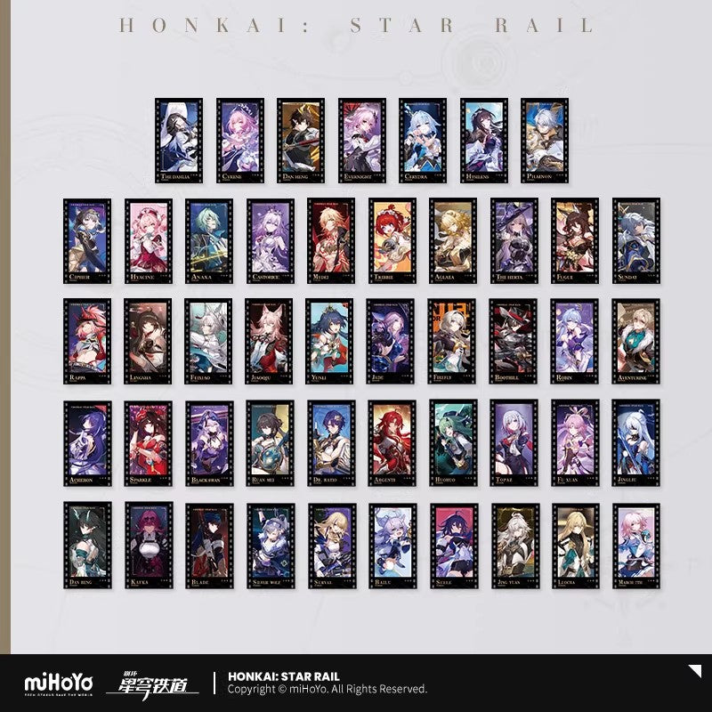Honkai: Star Rail Invitation From The Stellar Series Imitation Film Card