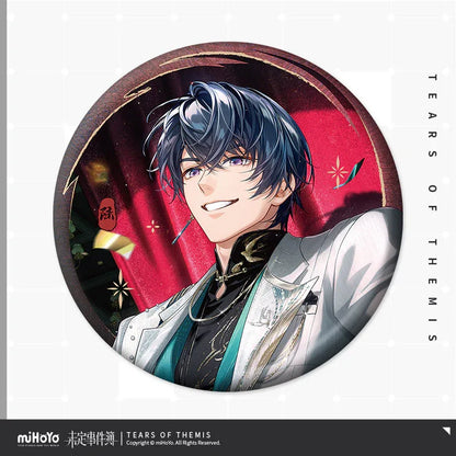 Tears of Themis Eternal Flame of the City Series Tinplate Badge Marius von Hagen ACG Go Anime www.acg-go.com Artem Wing, Badge, Luke Pearce, Marius von Hagen, Tears of Themis, Vyn Richter