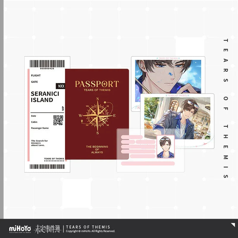 Tears of Themis The Beginning of Always Series Romantic Journey Commemorative Set Artem Wing ACG Go Anime www.acg-go.com Art Decor, Artem Wing, Luke Pearce, Marius von Hagen, Tears of Themis, Vyn Richter