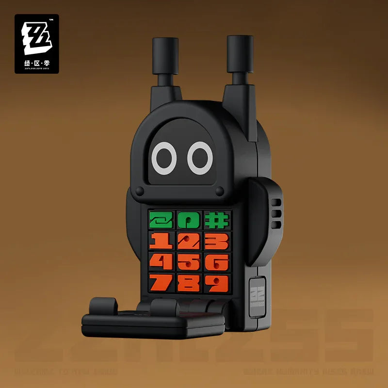 En-Nah On The Table Series Bangboo Walkie-Talkies Phone Holder Zenless Zone Zero Black ACG Go Anime www.acg-go.com Electronics, Household, Phone Holder, Zenless Zone Zero
