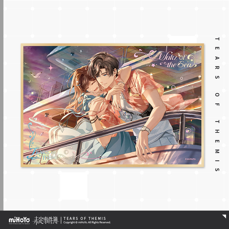 Waltz Of The Sea Series Acrylic Shikishi Cardboard