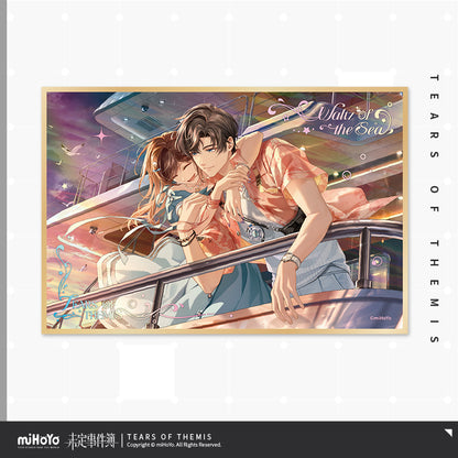 Waltz Of The Sea Series Acrylic Shikishi Cardboard