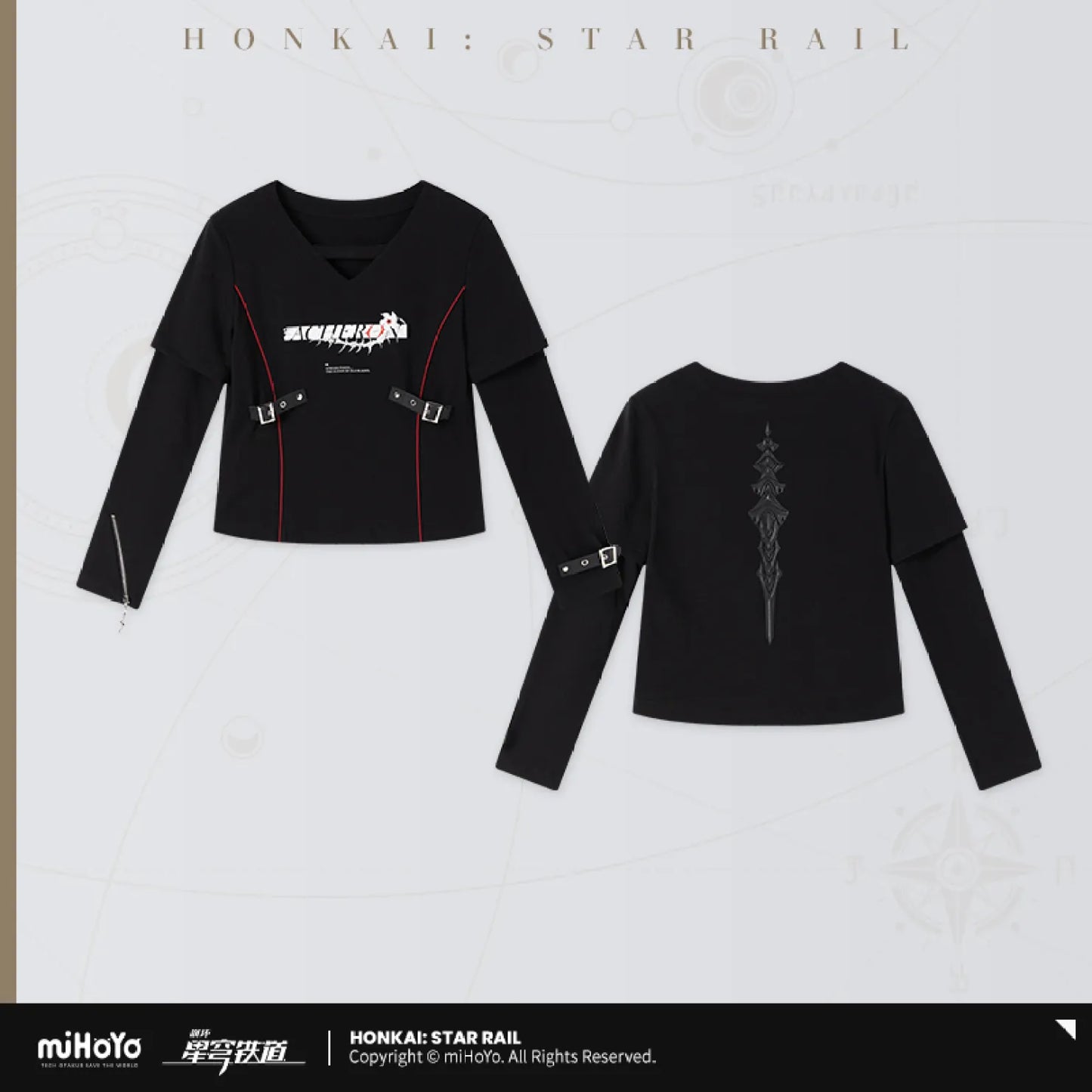 Acheron Theme Impression Series Long Sleeve T-shirt