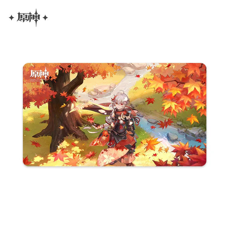 Gaming Mouse Pad Vol 1 Genshin Impact Scarlet Leaves Pursue Wild Waves ACG Go Anime www.acg-go.com Aether, Barbara, Eula, Event Artwork, Gaming Mouse Pad, Jean, Kaedehara Kazuha, Lumine, Office Supply, Tartaglia, Zhongli