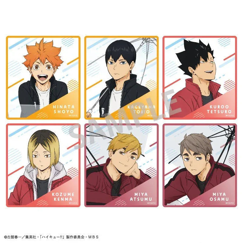 Trading Square Clear Card Vol.1 Mystery Box Haikyu!! Random One ACG Go Anime www.acg-go.com Mystery Box