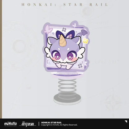 Honkai: Star Rail Pom-pom Exhibition Series Chimera Acrylic Happy Shake Castorice ACG Go Anime www.acg-go.com Happy Shake, Honkai: Star Rail, Pom-Pom
