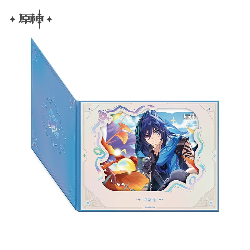 Genshin Impact The Day of Destiny Series Flip Page Window Shikishi Cardboard 2025