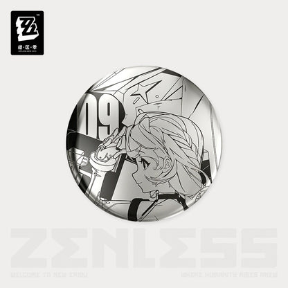 Zenless Zone Zero Time Signal Research Series Metallic Mirror Badge Vol.2